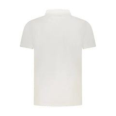 Cavalli Class White Cotton Men Polo Shirt - Polos