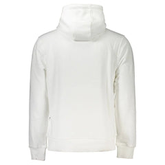Cavalli Class White Cotton Men Sweater - Hoodies
