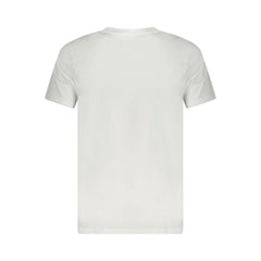 Cavalli Class White Cotton Men T-Shirt