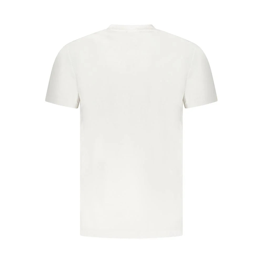 Cavalli Class White Cotton Men T-Shirt - T-Shirts