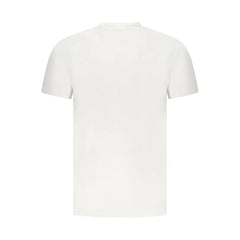 Cavalli Class White Cotton Men T-Shirt - T-Shirts