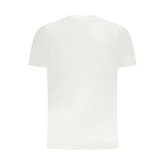 Cavalli Class White Cotton Men T-Shirt - T-Shirts