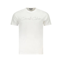 Cavalli Class White Cotton Mens TShirt - T-Shirts