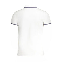 Cavalli Class White Cotton Polo Shirt - L - Polos