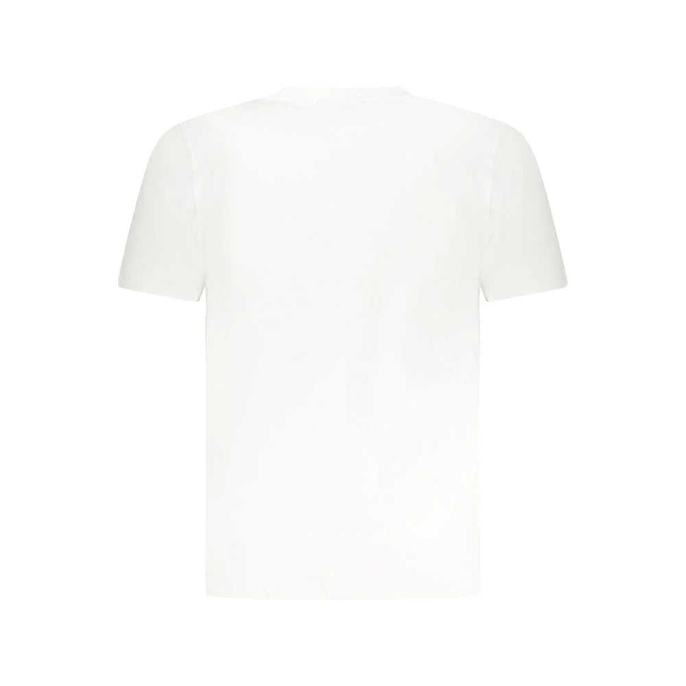 Cavalli Class White Cotton T-Shirt - T-Shirts