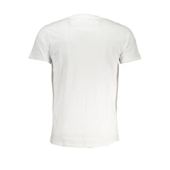 Cavalli Class White Cotton T-Shirt - T-Shirts