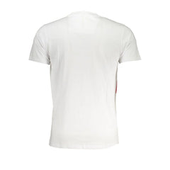 Cavalli Class White Cotton T-Shirt - T-Shirts
