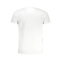 Cavalli Class White Cotton T-Shirt - T-Shirts