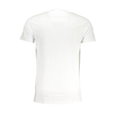 Cavalli Class White Cotton T-Shirt - T-Shirts