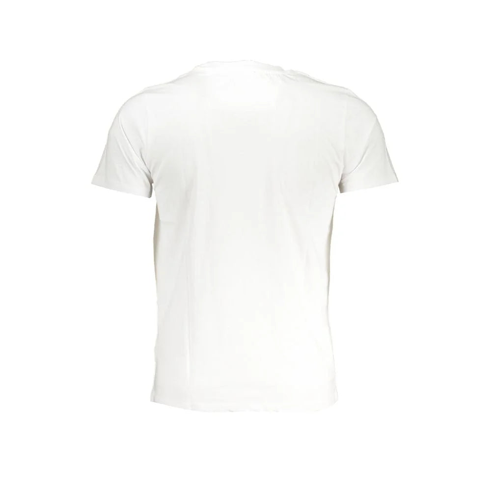 Cavalli Class White Cotton T-Shirt - T-Shirts