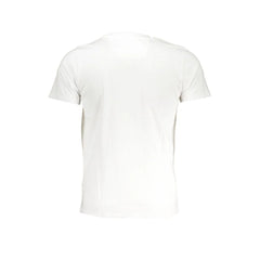 Cavalli Class White Cotton T-Shirt - T-Shirts