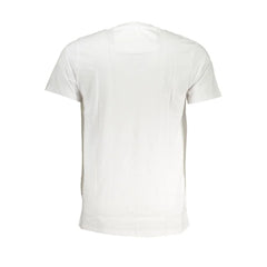 Cavalli Class White Cotton T-Shirt - T-Shirts