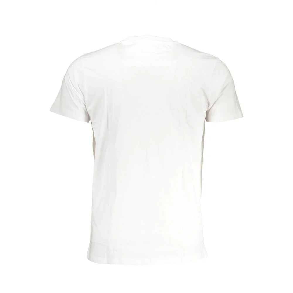 Cavalli Class White Cotton T-Shirt - T-Shirts