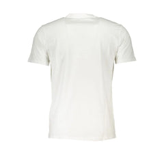 Cavalli Class White Cotton T-Shirt - XL - T-Shirts