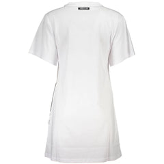 Cavalli Class White Cotton Women Dress - Dresses
