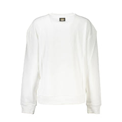 Cavalli Class White Cotton Women Sweater - Sweatshirts