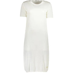 Cavalli Class White Viscose Women Dress - Dresses