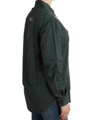 Cavalli Gray button down shirt - IT40|S - Shirts