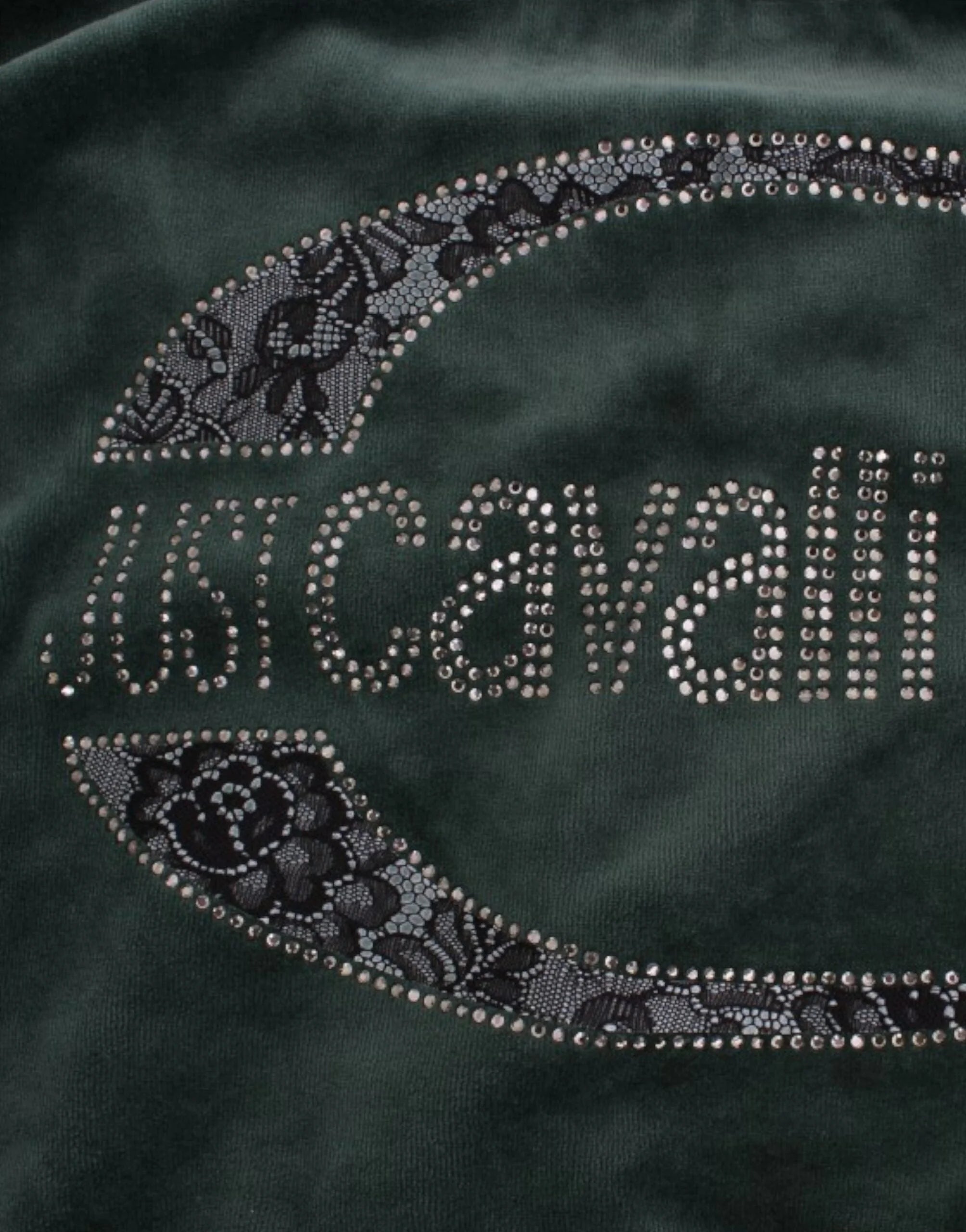 Cavalli Green velvet cotton sweater - IT42|M - Sweaters