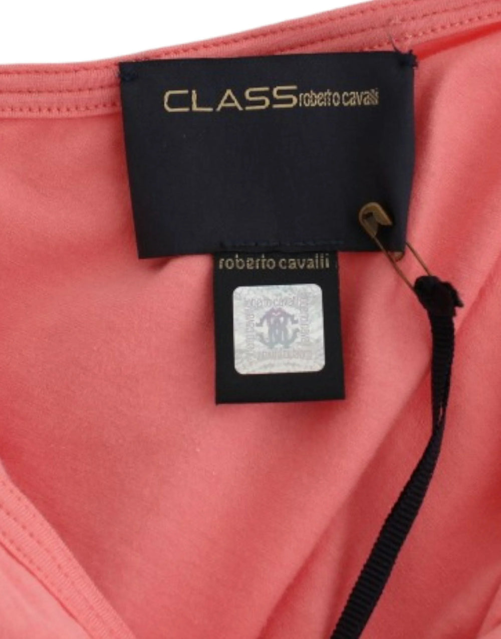 Cavalli Pink cotton tank top - Tank Tops