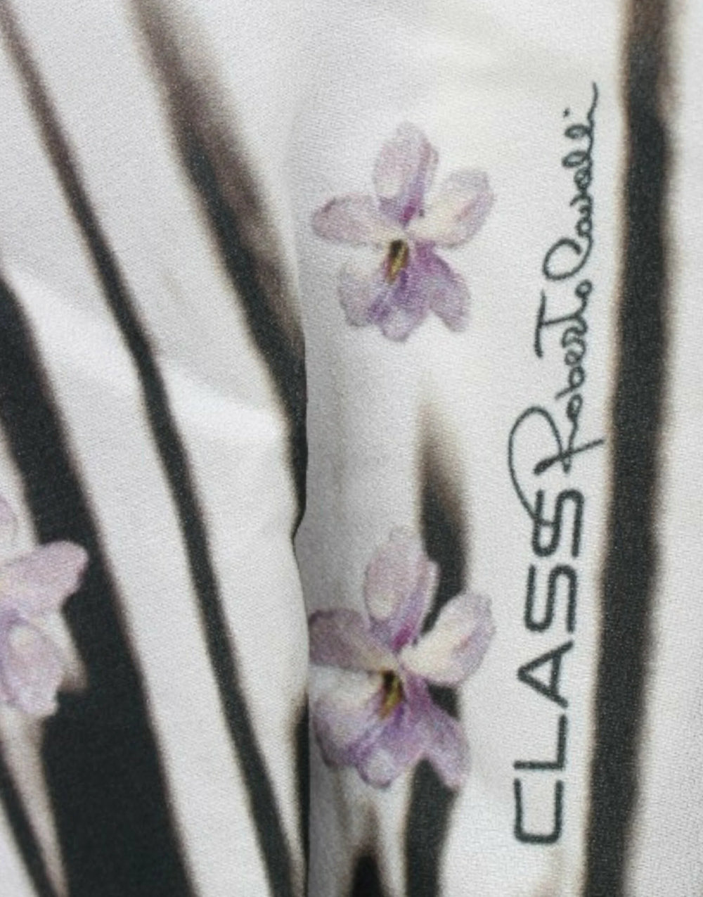 Cavalli Purple longsleeved dress - Dresses