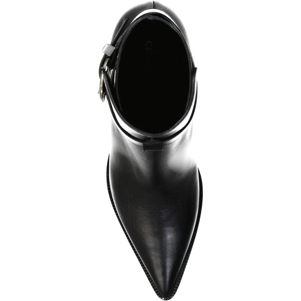 Celine Black Calfskin High Heel Boots - EU38/US8