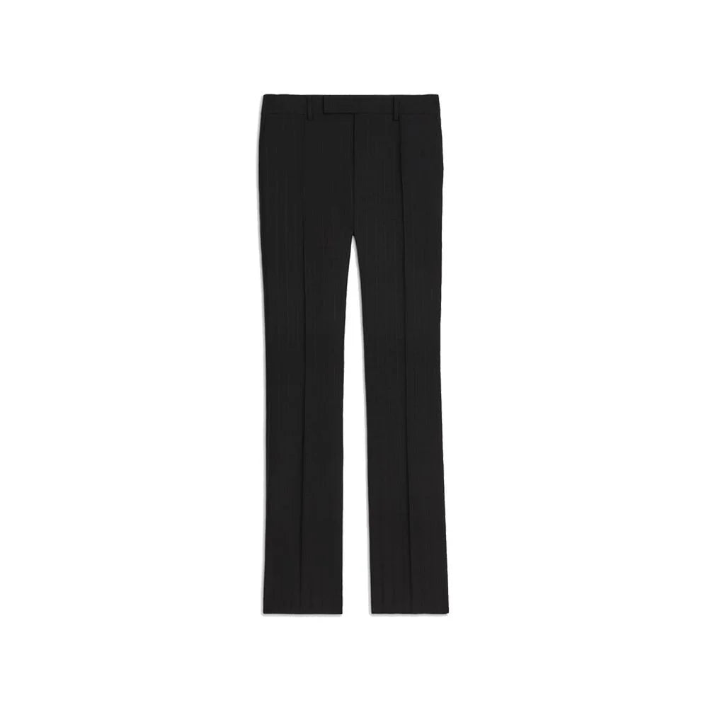 Celine Black Wool Flared Pants - IT50 | L