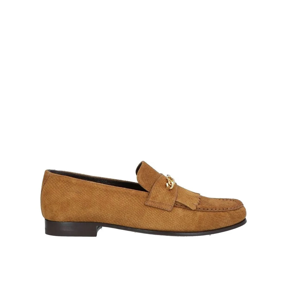 Celine Brown Calfskin Slip-On Loafers - EU41/US8