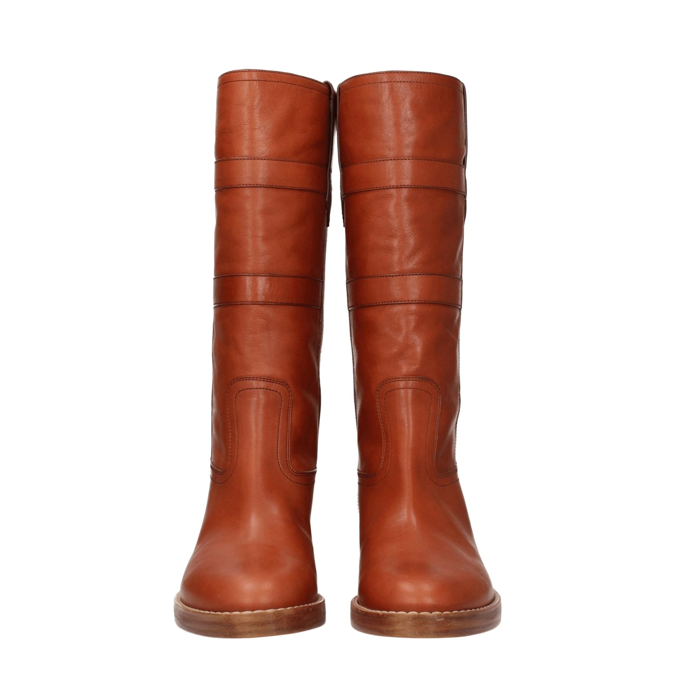 Celine Brown Leather Boots - EU41/US11