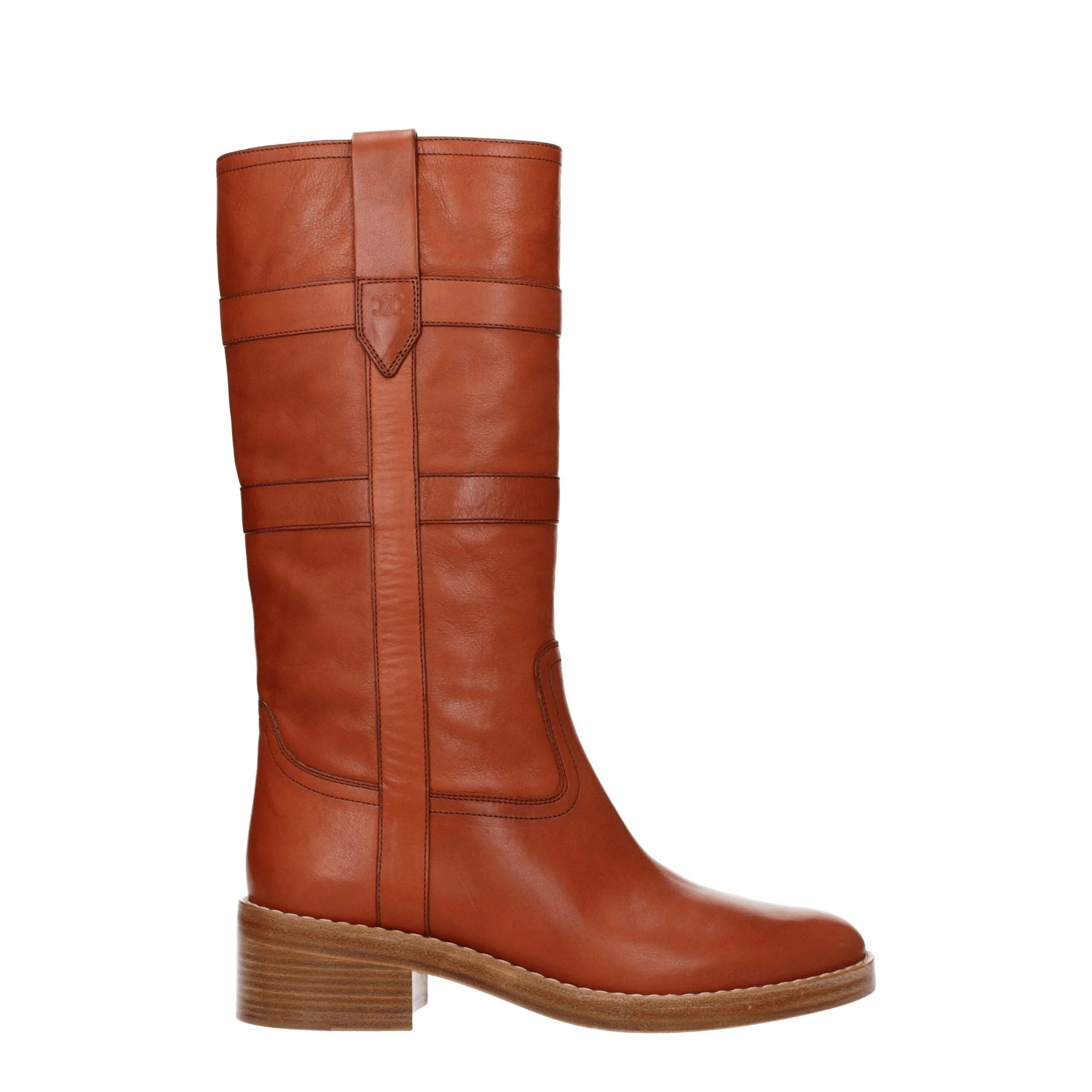Celine Brown Leather Boots - EU41/US11