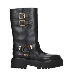 Celine Gold Leather Ankle Boots - EU41/US11