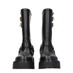Celine Gold Leather Ankle Boots - EU41/US11