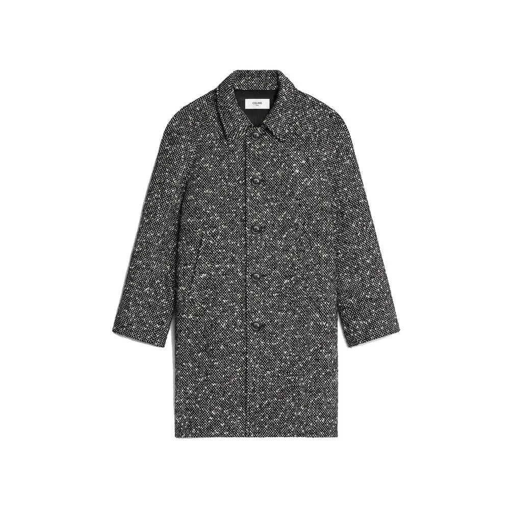 Celine Gray Mohair Coat - IT52 | XL