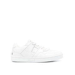 Celine White Calfskin Low Top Sneakers - EU45/US12