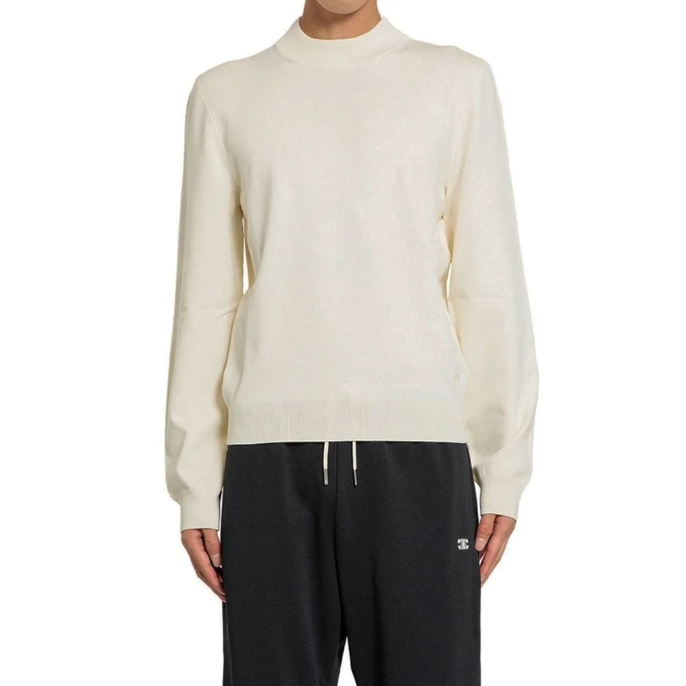 Celine White Elastane Sweatshirt