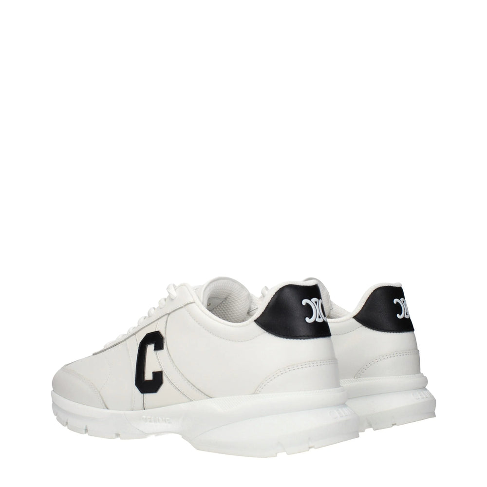 Baskets de sport en cuir blanc Céline - EU45/US12
