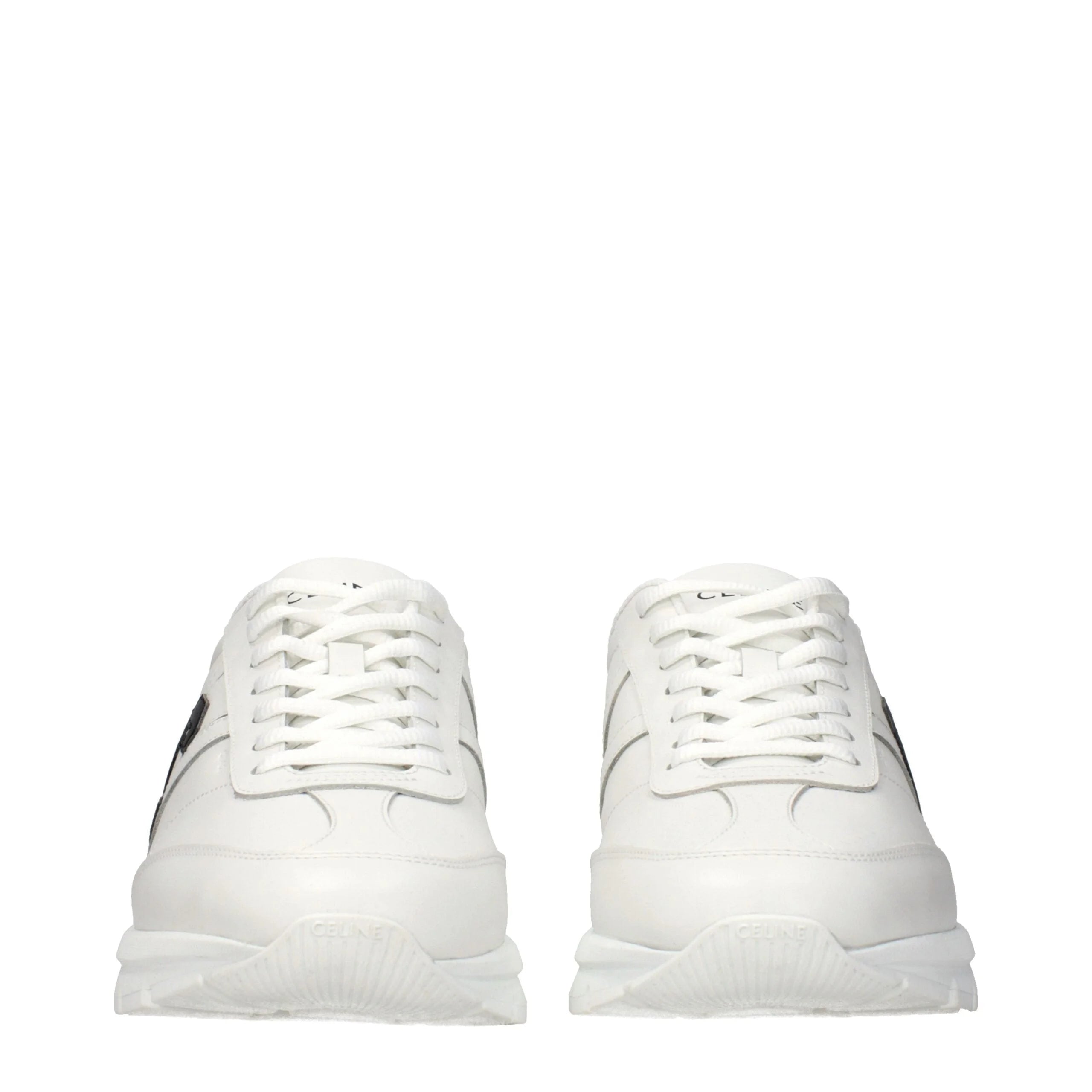 Baskets de sport en cuir blanc Céline - EU45/US12