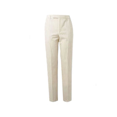 Celine White Wool Flared Pants - IT50 | L