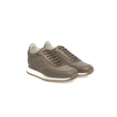 Cerruti 1881 Beige Cowhide Women Sneaker - EU37/US7 - Sneakers