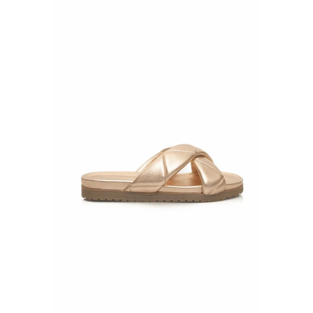 Cerruti 1881 Beige Lambskin Women Sandal - EU36/US6 - Sandals
