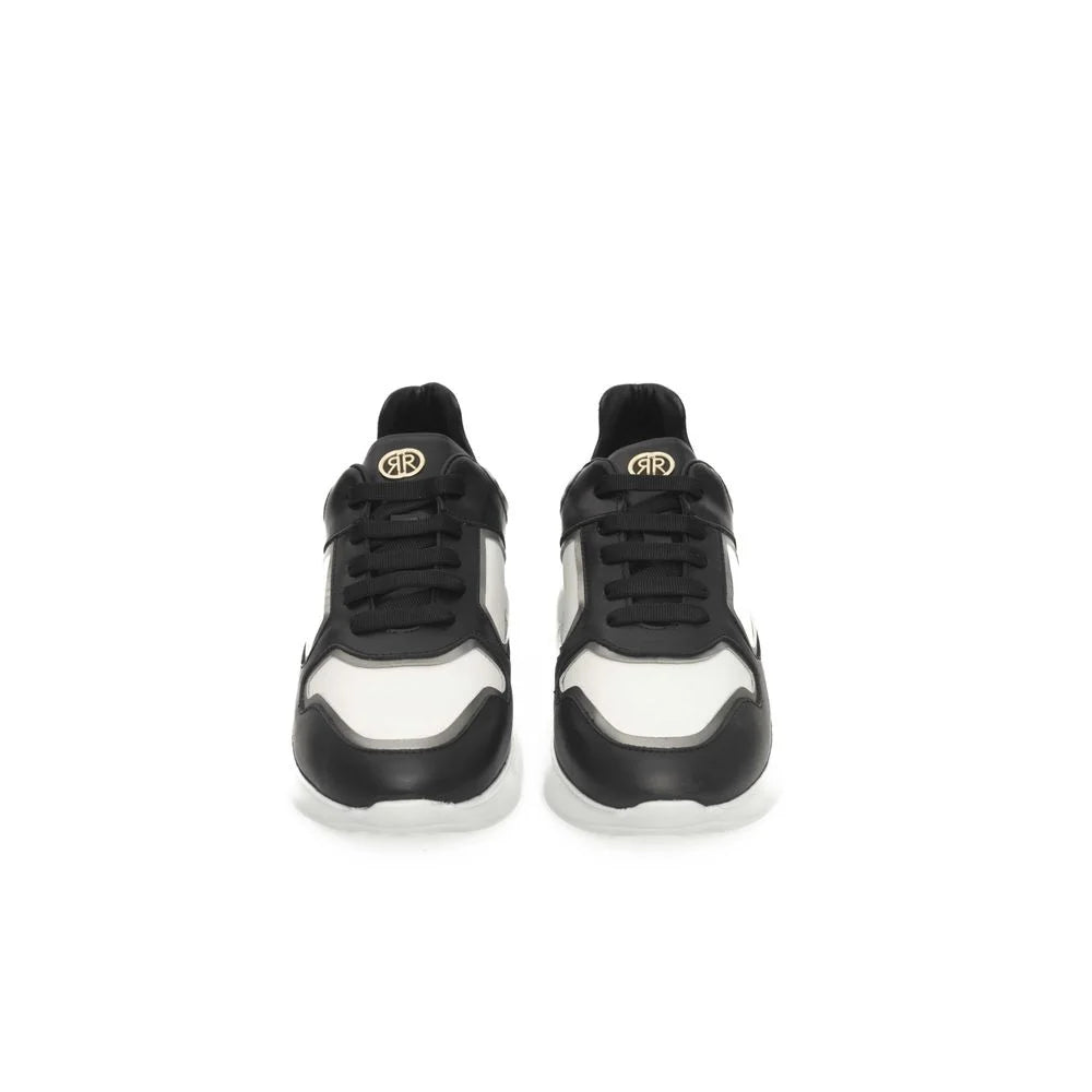 Cerruti 1881 Black Cowhide Women Sneaker - Sneakers