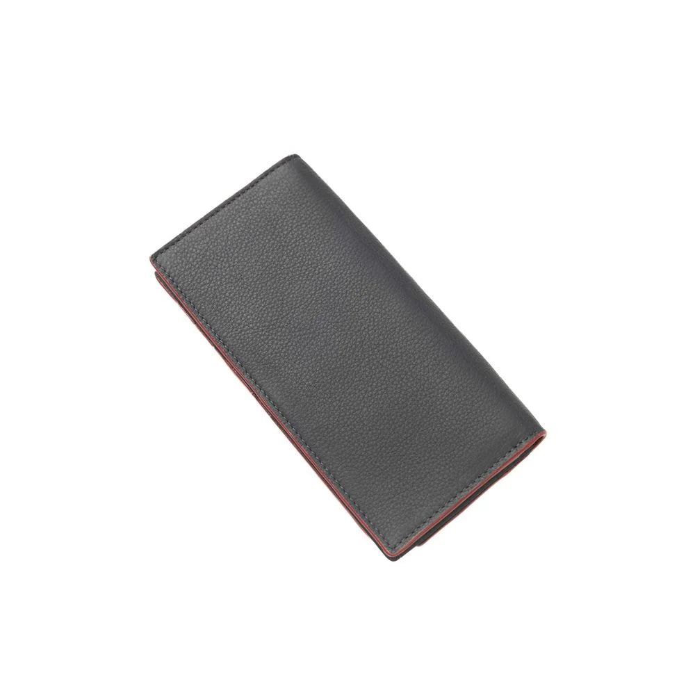 Cerruti 1881 Blue Calfskin Men Wallet - Wallets