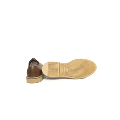 Cerruti 1881 Brown Calfskin Men Derby Shoe - EU42/US9 - Shoes
