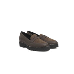 Cerruti 1881 Brown Cowhide Women’s Loafer - EU38/US8 - Flats