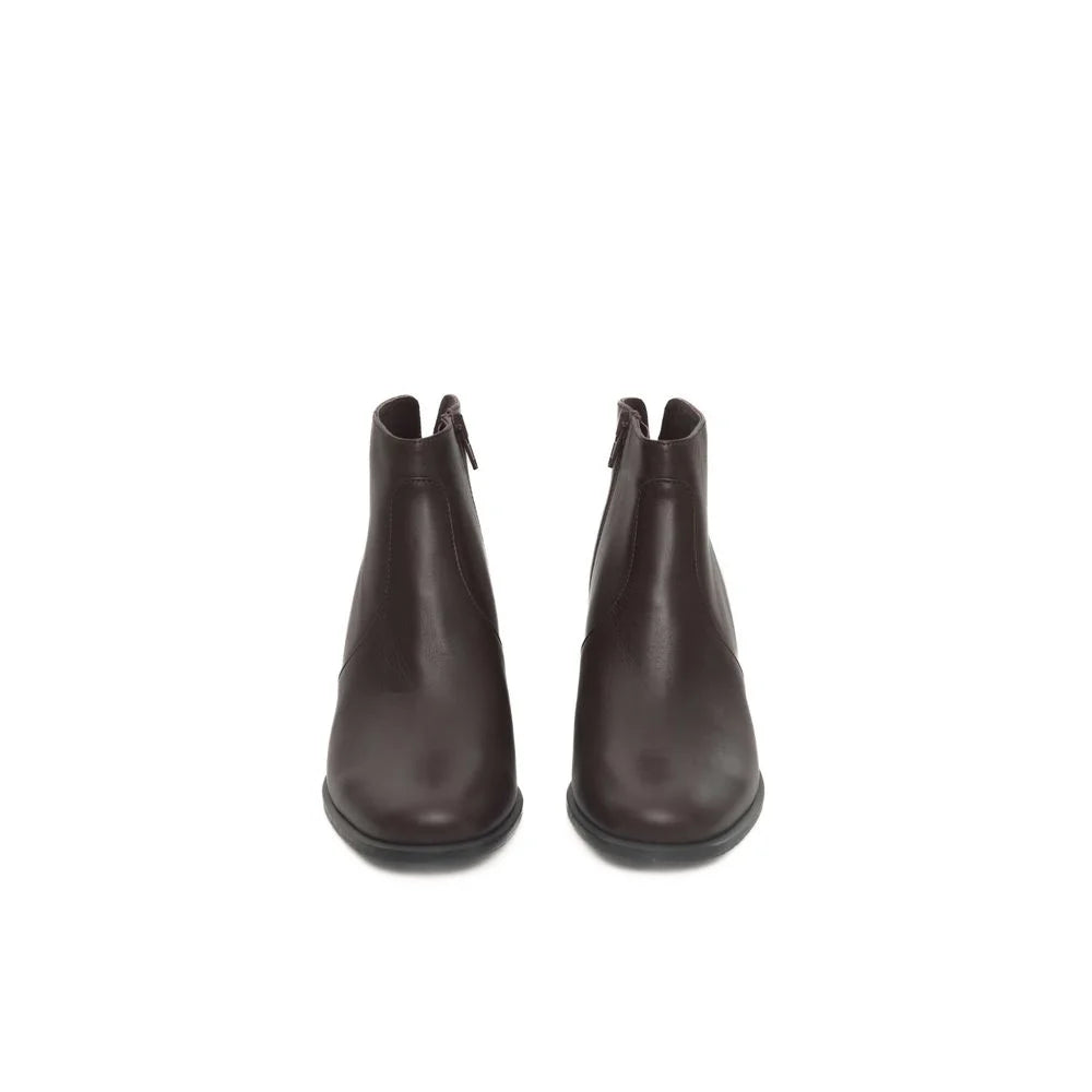 Cerruti 1881 Burgundy Cowhide Women Boot - EU38/US8 - Boots