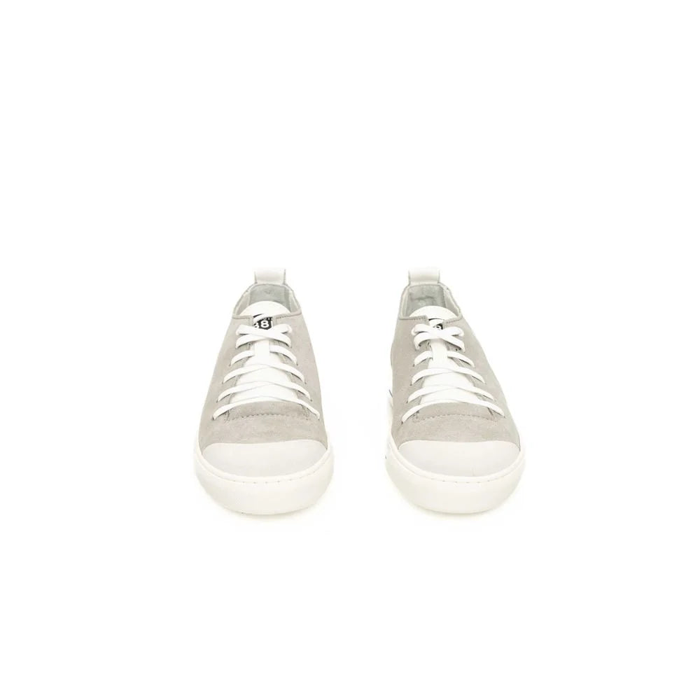 Cerruti 1881 Gray Cowhide Men Sneaker - EU42/US9 - Sneakers