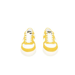 Cerruti 1881 Yellow Cowhide Men Sneaker - EU43/US10