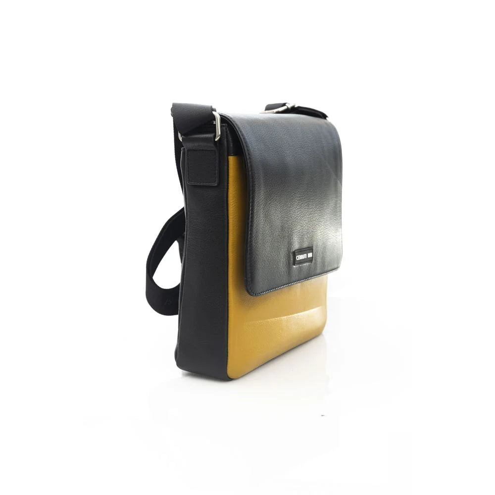 Cerruti 1881 Yellow Leather Women Crossbody - Cross Body Bags