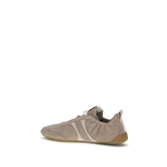Chloé Beige Calf Leather Bos Taurus Athletic Sneakers - EU37/US7