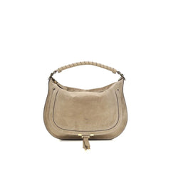 Chloé Beige Calf Leather Bos Taurus Shoulder Bag